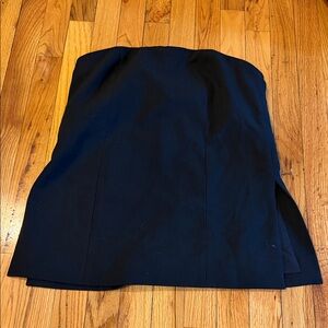 Aritzia Babaton Black Strapless Top